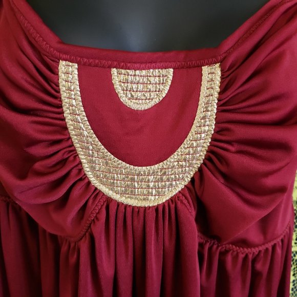 RARE Bill Tice 1970s Designer Vintage Empire Gown L/XL - Collector's Item - Picture 4 of 9